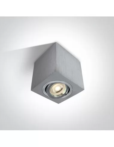 Virštinkinis dviejų krypčių šviestuvas, Aluminium, 12105AC/AL, ONE LIGHT