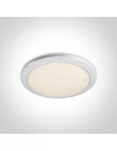 Virštinkinis šviestuvas, Baltas, 62038F/W/W, ONE LIGHT