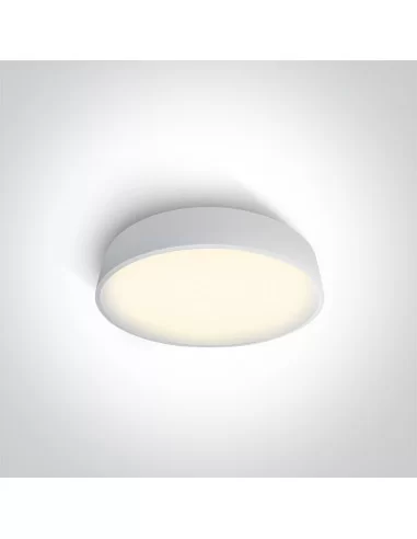 Virštinkinis šviestuvas, Baltas, 62118D/W/W, ONE LIGHT