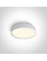 Virštinkinis šviestuvas, Baltas, 62118D/W/W, ONE LIGHT