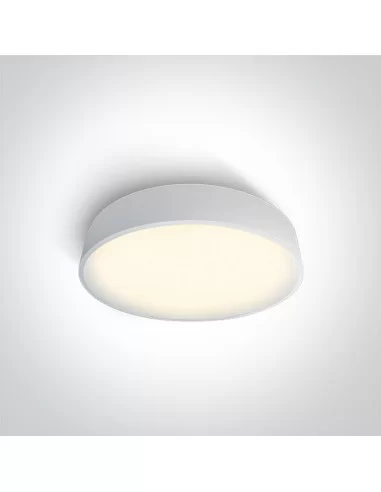 Virštinkinis šviestuvas, Baltas, 62125D/W/W, ONE LIGHT
