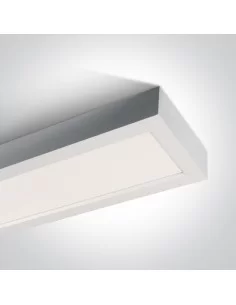 Virštinkinis šviestuvas, Baltas, 62140RF/W/C, ONE LIGHT