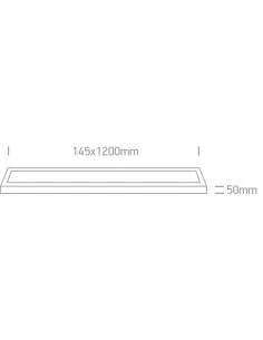 Virštinkinis šviestuvas, Baltas, 62140RF/W/C, ONE LIGHT