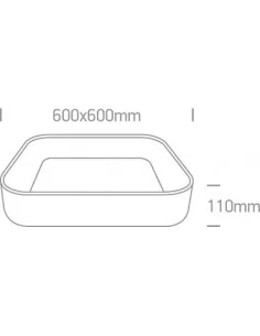 Virštinkinis šviestuvas, Baltas, 62142NA/W/W, ONE LIGHT