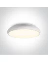 Virštinkinis šviestuvas, Baltas, 62160/W/W, ONE LIGHT