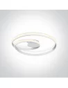 Virštinkinis šviestuvas, Baltas, 63066/W, ONE LIGHT
