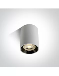 Virštinkinis šviestuvas, Balta-žalvario, 12105AL/W/B, ONE LIGHT