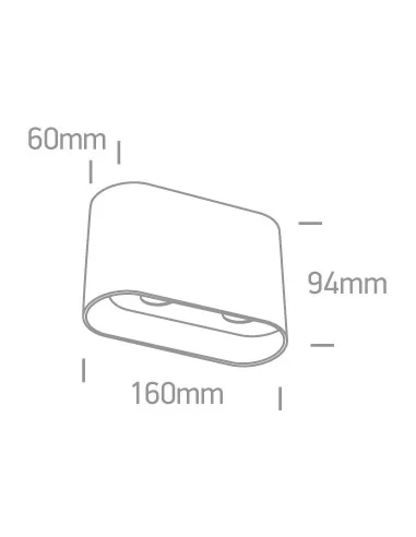 Virštinkinis šviestuvas, Juodas, 12205T/B, ONE LIGHT