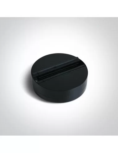 41030/B Juodas SURFACE MOUNT BASE FOR Bėgelis SPOTS, ONE LIGHT