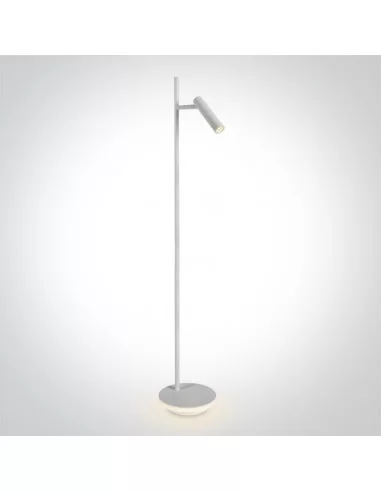 Pastatomas dviejų krypčių šviestuvas, Baltas, 61132B/W/W, ONE LIGHT
