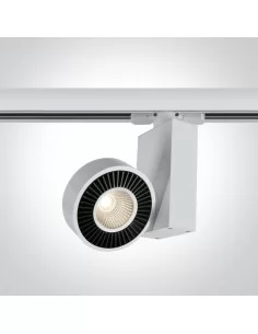 Bėginis dviejų krypčių šviestuvas, Baltas, 65620T/W/W, ONE LIGHT