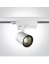 Bėginis dviejų krypčių šviestuvas, Baltas, 65624T/W/W, ONE LIGHT