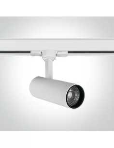 Bėginis dviejų krypčių šviestuvas, Baltas, 65642AT/W/C, ONE LIGHT