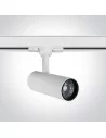 Bėginis dviejų krypčių šviestuvas, Baltas, 65642AT/W/C, ONE LIGHT
