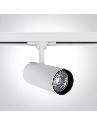 Bėginis dviejų krypčių šviestuvas, Baltas, 65642BT/W/W, ONE LIGHT