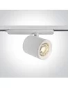 Bėginis dviejų krypčių šviestuvas, Baltas, 65654BT/W/W, ONE LIGHT