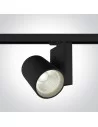 Bėginis dviejų krypčių šviestuvas, Juodas, 65614NT/B/C, ONE LIGHT