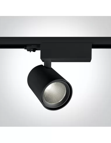 Bėginis dviejų krypčių šviestuvas, Juodas, 65619T/B/C, ONE LIGHT