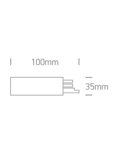 41004/W/L Baltas LIVE END LEFT, ONE LIGHT