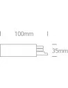 41004/W/L Baltas LIVE END LEFT, ONE LIGHT