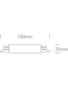 41010/W Balta jungtis, ONE LIGHT