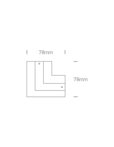 41012B/W Baltas dangtelis, tinkamas 41012A, ONE LIGHT