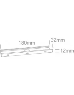 41032/W Baltas jungtis 40003A Bėgelis, ONE LIGHT