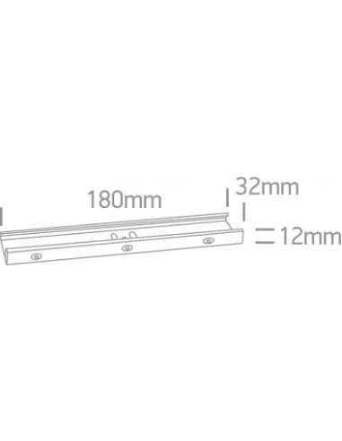 41032/W Baltas jungtis 40003A Bėgelis, ONE LIGHT