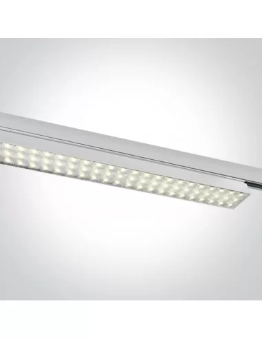 Bėginis šviestuvas, Baltas, 65170AT/W/C, ONE LIGHT