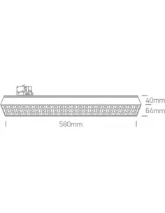 Bėginis šviestuvas, Baltas, 65170AT/W/C, ONE LIGHT