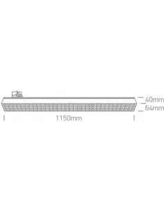 Bėginis šviestuvas, Baltas, 65170BT/W/C, ONE LIGHT