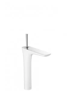 Maišytuvas praustuvui aukštas PuraVida 240 chromas/baltas, Hansgrohe
