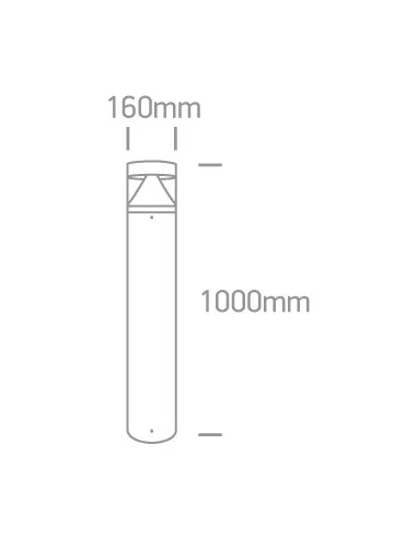 Virštinkinis grindinis šviestuvas, Antracitas, 67410A/AN/C, ONE LIGHT