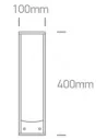 Virštinkinis grindinis šviestuvas, Antracitas, 67494/AN, ONE LIGHT