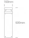 Virštinkinis grindinis šviestuvas, Antracitas, 67510A/AN/C, ONE LIGHT