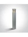 Virštinkinis grindinis šviestuvas, Pilkas, 67034/G/W, ONE LIGHT