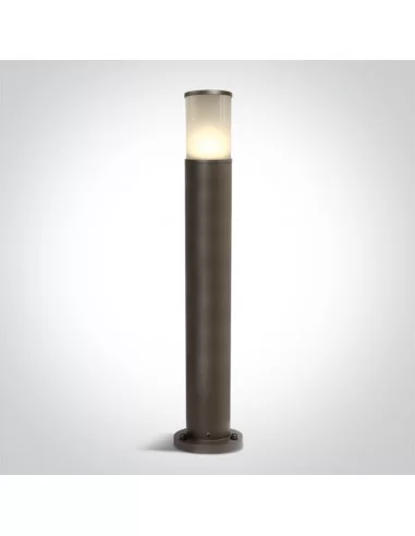 Virštinkinis grindinis šviestuvas, Rust Brown, 67102/BR, ONE LIGHT