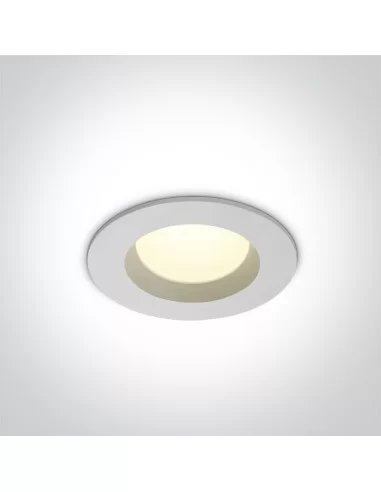 Įleidžiamas šviestuvas, Baltas, 10107B/W/C, ONE LIGHT
