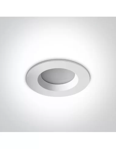 Įleidžiamas šviestuvas, Baltas, 10107B/W/C, ONE LIGHT