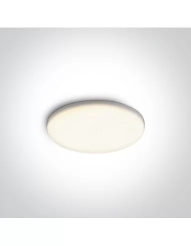 Įleidžiamas šviestuvas, Baltas, 10108CF/C, ONE LIGHT