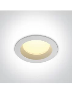 Įleidžiamas šviestuvas, Baltas, 10113B/W/W, ONE LIGHT