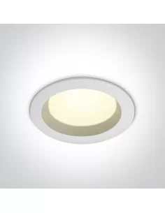 Įleidžiamas šviestuvas, Baltas, 10118B/W/C, ONE LIGHT