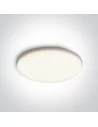 Įleidžiamas šviestuvas, Baltas, 10130CF/C, ONE LIGHT