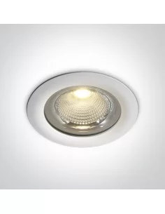 Įleidžiamas šviestuvas, Baltas, 10150G/W/W, ONE LIGHT