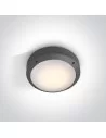 Virštinkinis sieninis šviestuvas, Antracitas, 67204/AN, ONE LIGHT