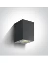 Virštinkinis sieninis šviestuvas, Antracitas, 67426/AN, ONE LIGHT