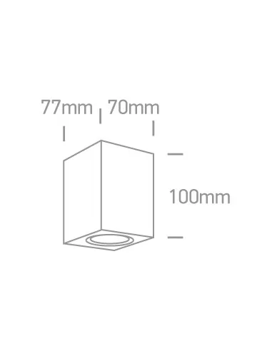 Virštinkinis sieninis šviestuvas, Antracitas, 67426/AN, ONE LIGHT