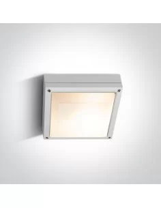 Virštinkinis sieninis šviestuvas, Baltas, 67208/W, ONE LIGHT