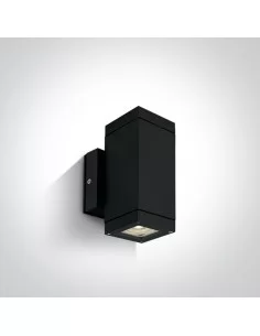 Virštinkinis sieninis šviestuvas, Juodas, 67130A/B, ONE LIGHT