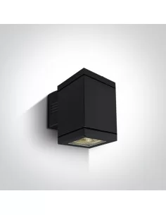 Virštinkinis sieninis šviestuvas, Juodas, 67132F/B, ONE LIGHT